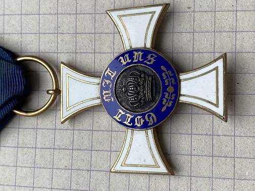 REAL OR NOT? Königlicher Kronen-Orden Kreuz 3.Klasse 1863-1868 / Royal Crown Order Cross 3rd Class 1863-1868