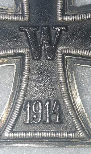 Maker of this Eisernes Kreuz 1. Klasse 1914?