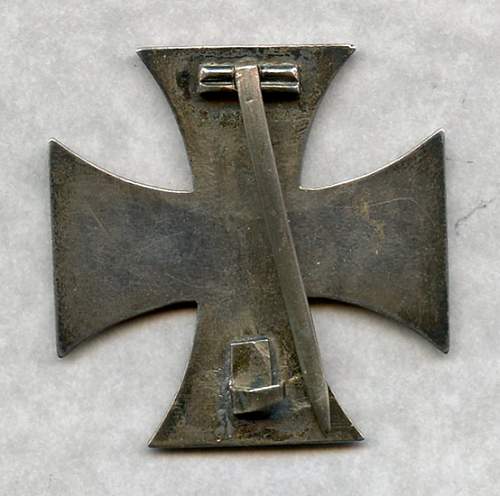 Maker of this Eisernes Kreuz 1. Klasse 1914?