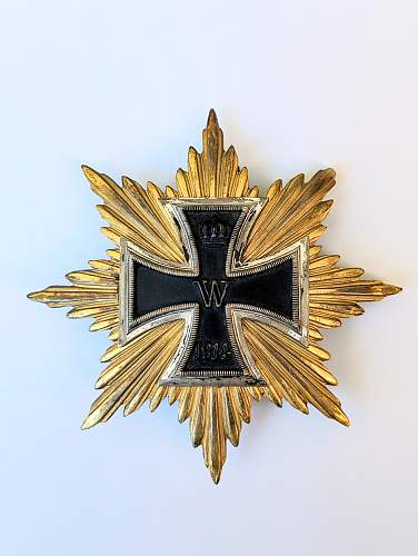 Star of the Grand Cross of the Iron Cross