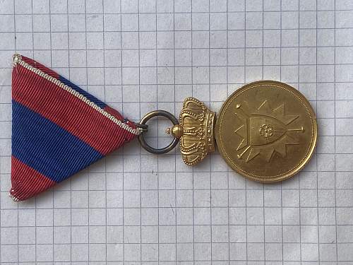 Merit medal Schaumburg Lippe