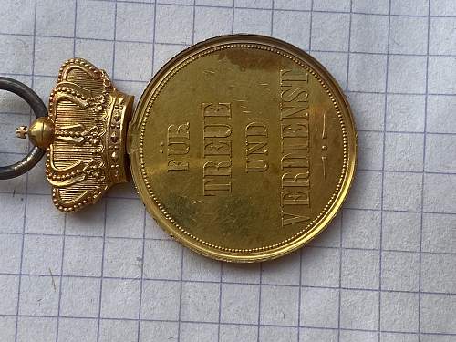 Merit medal Schaumburg Lippe