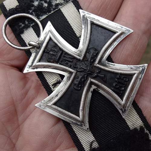 1914 Eisernes Kreuz, Zweite Klasse. Marked ‘Wilm’. Original?