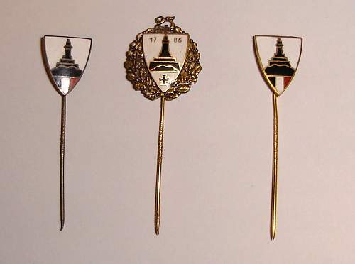 Kyffhäuserbund pins - Imperial, interwar or TR era?