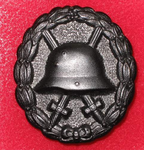 4 Imperial Wound Badges