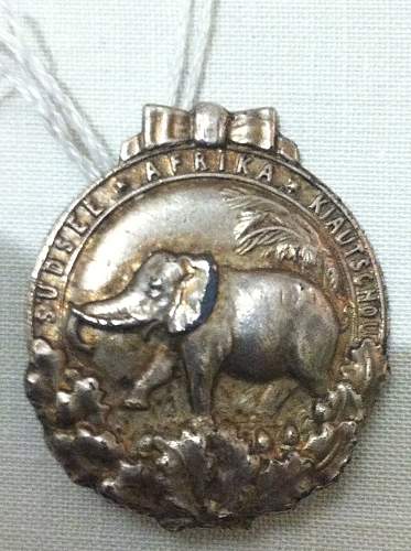 German colonial award (Elephant order) Please help