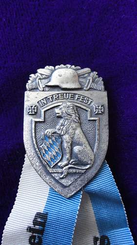 3 Bavarian Warriors Association Badges