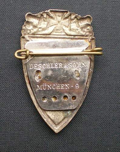 3 Bavarian Warriors Association Badges