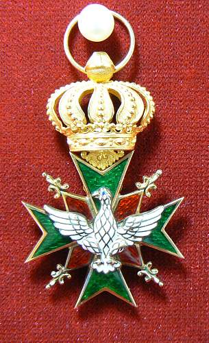 Information on Order of the White Falcon Badge