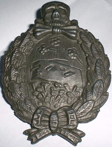 WW1 Tank Badge?