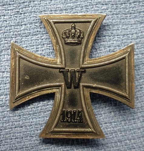 Eisernes Kreuz 1. Klasse, Godet