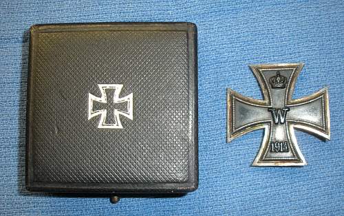 Eisernes Kreuz 1. Klasse, Godet