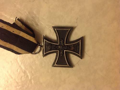 Imperial German 1914 Iron Cross 2nd class: Real or Fake?