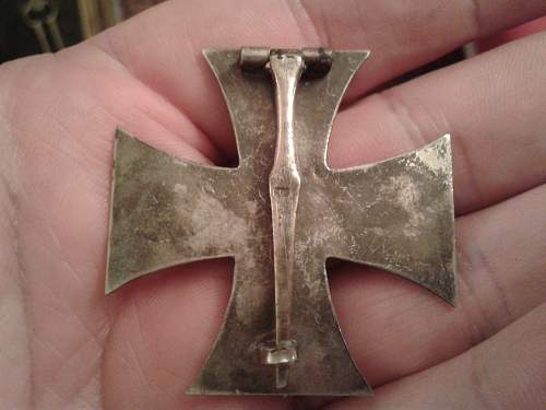 WW1 Iron Cross 1st Class.