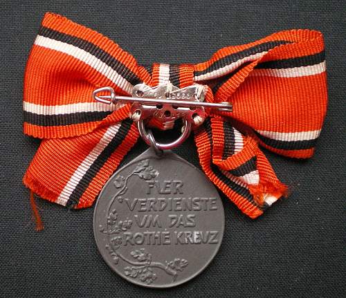 The Prussian Rote-Kreuz-Medaille of 1898