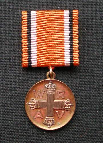 The Prussian Rote-Kreuz-Medaille of 1898