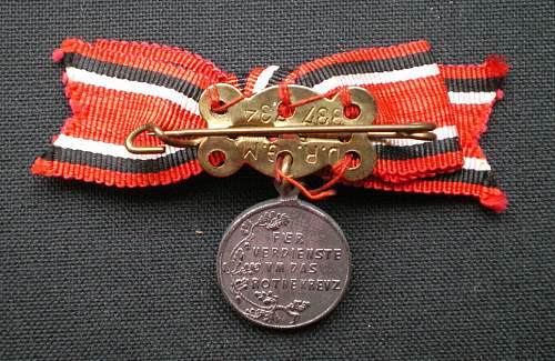 The Prussian Rote-Kreuz-Medaille of 1898