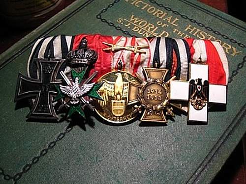 Order of the White Falcon Medal Bar