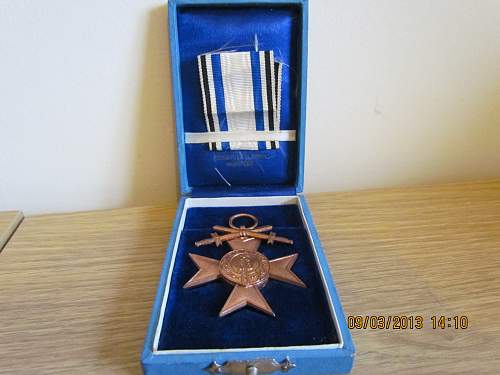 The Bayerisches Militärverdienstkreuz III. Klasse