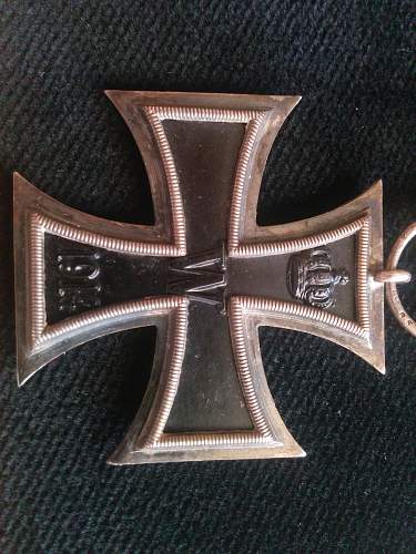 First Iron Cross! 1914 EKII
