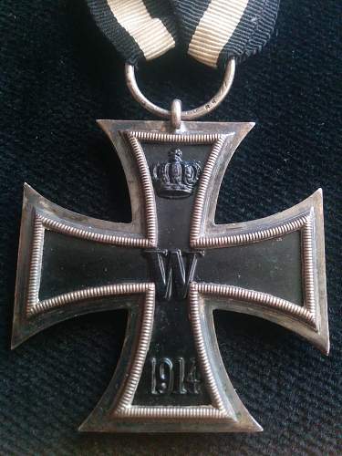 First Iron Cross! 1914 EKII