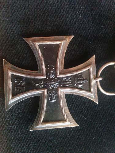 First Iron Cross! 1914 EKII