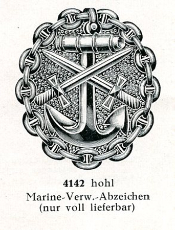 Naval wound badge , good or bad