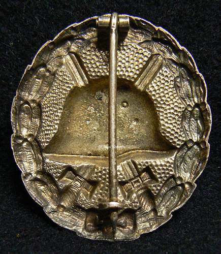 Wound Badge in Gold WWI- fake?