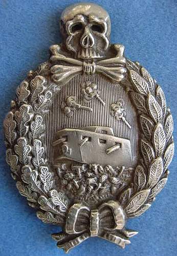 What do ypou think of these WW 1 panzer badges