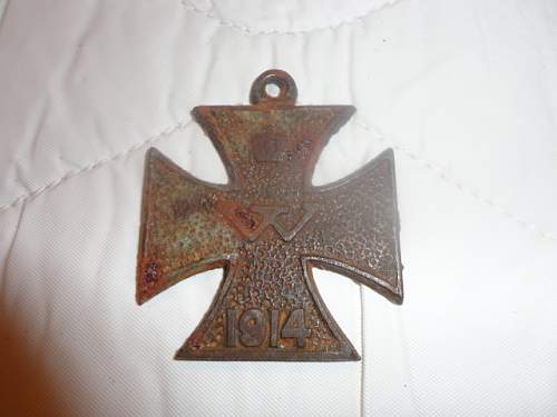 German folding knife and &quot;Iron&quot; Cross