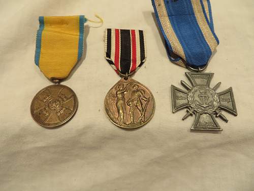 WW1 medals