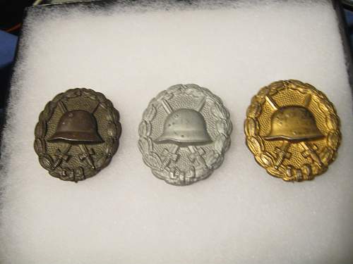 Are these Wound badges good or fakes