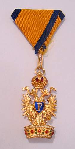 Austrian Order of the Iron Crown - Gold 18K