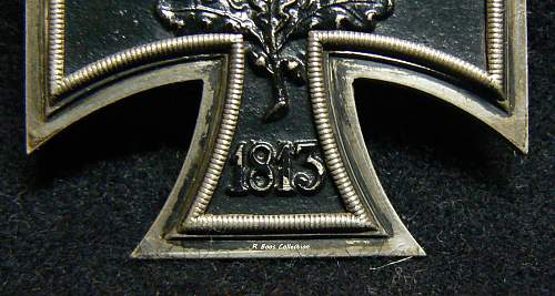 1870 Eisernes Kreuz 2. Klasse, Type A Core, Wide Frame