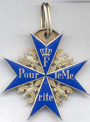 Pour le Mérite - Too good to be true!