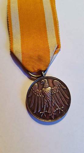 Life saving medal