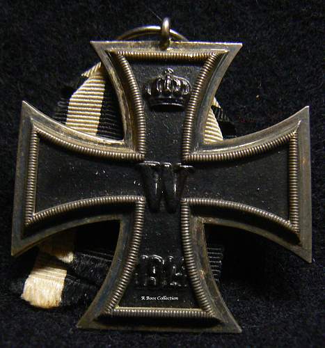 Eisernes Kreuz 2 Klasse 1914 - marked Wilm.