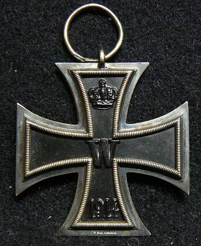 Eisernes Kreuz 2 Klasse 1914 - marked Wilm.