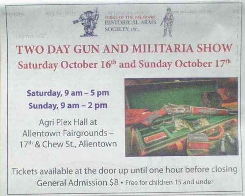 Allentown,Pa. Gun Show