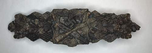 Dug Nahkampfspange in Bronze