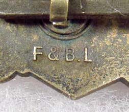 Nahkampfspange in bronze. F&amp;BL