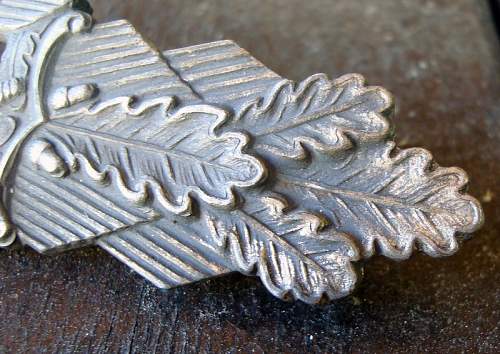 Close Combat Clasp (CCC) or &quot;Nahkampfspange&quot;  silver grade