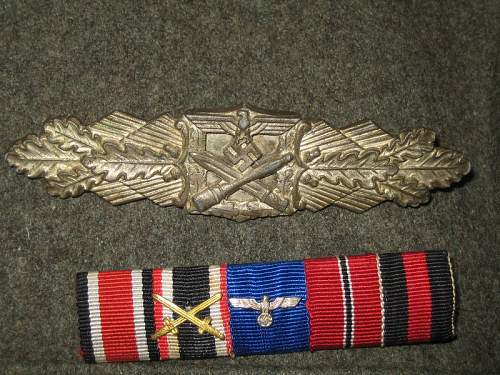 Close Combat Clasp (CCC) or &quot;Nahkampfspange&quot;  silver grade