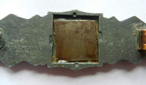Nahkampfspange in Bronze