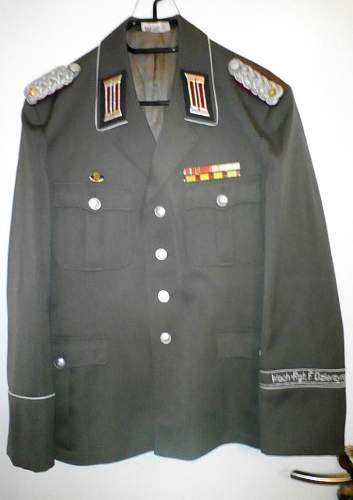 Wachregiment „Feliks Dzierzynski“, officers tunic