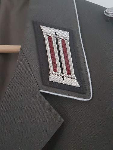 Wachregiment „Feliks Dzierzynski“, officers tunic