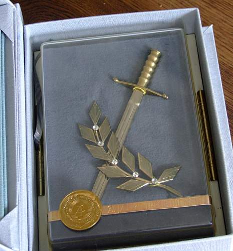 NVA 25 year service award.