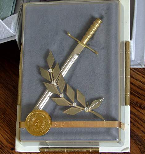 NVA 25 year service award.