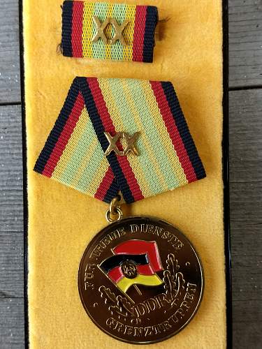 Grenztruppen Long Service Medals