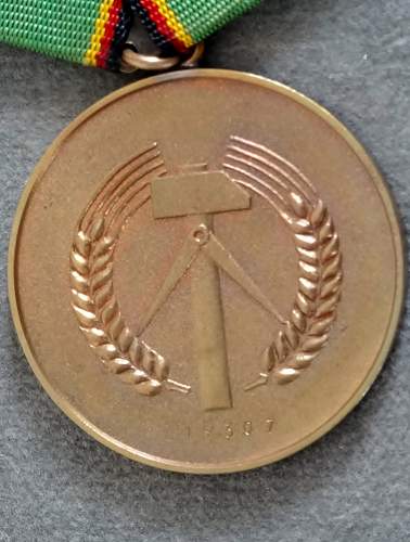 DDR KVP medal